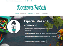 Tablet Screenshot of doctora-retail.com
